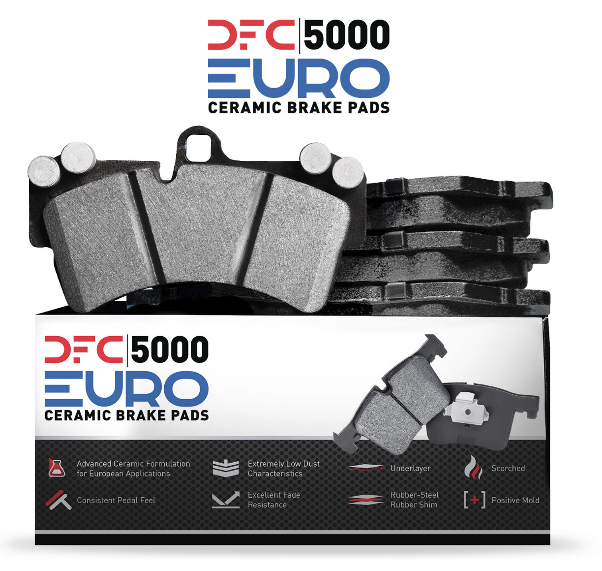 DFC 5000 EURO Ceramic Brake Pads