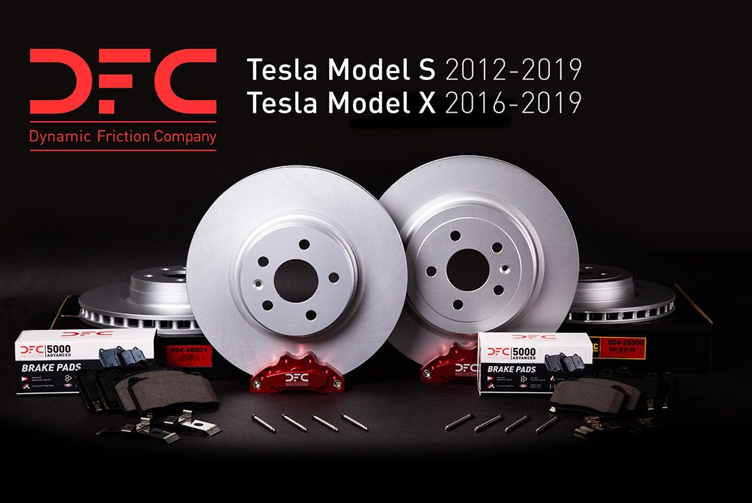 Dynamic Friction Company DFC Brake Parts Tesla